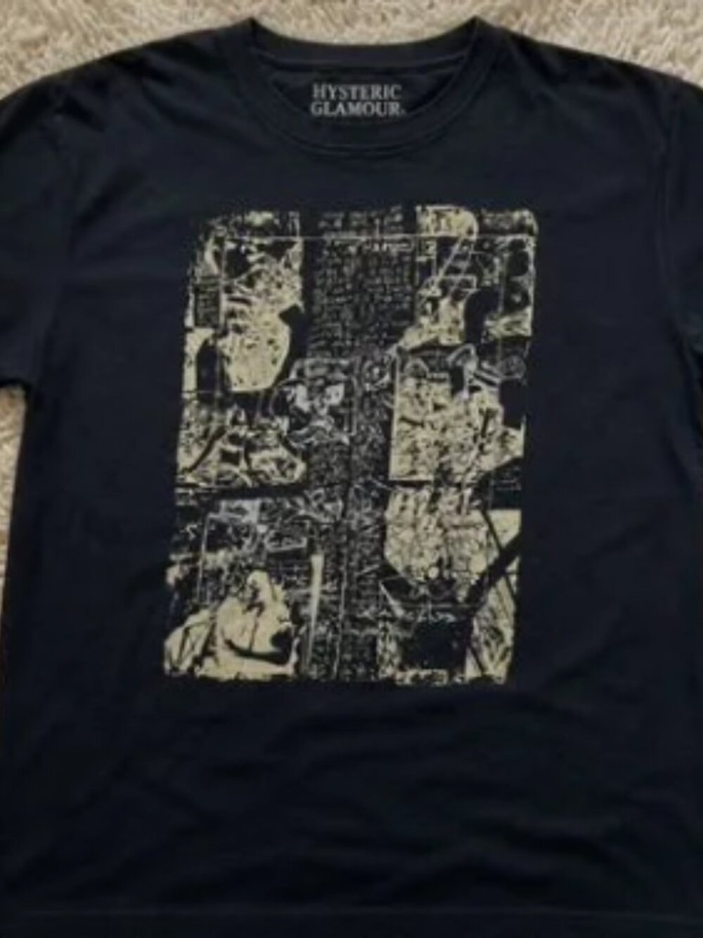 Hysteric Glamour Graphic T-Shirt – Black